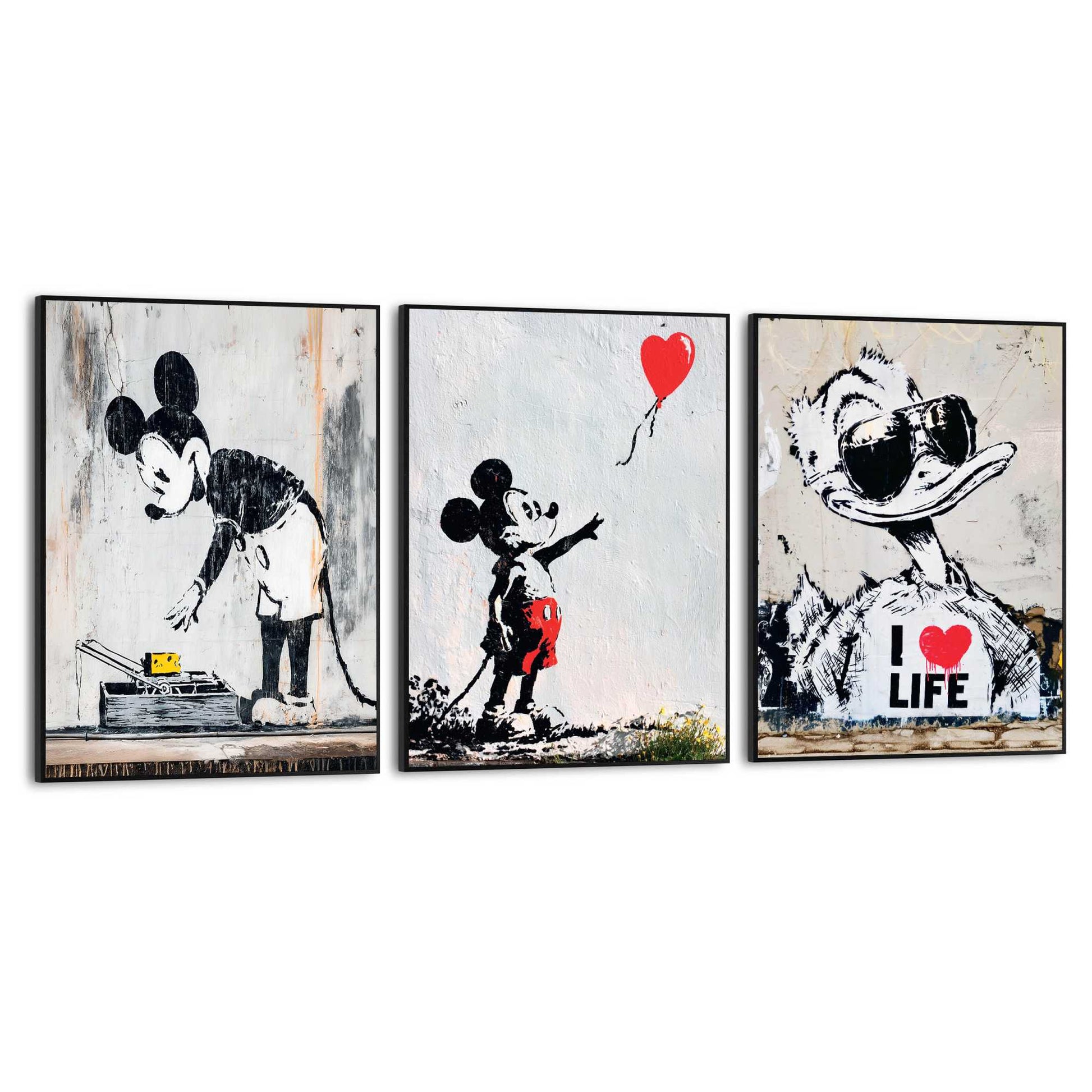 Framed Poster Modern Optimism 40x30