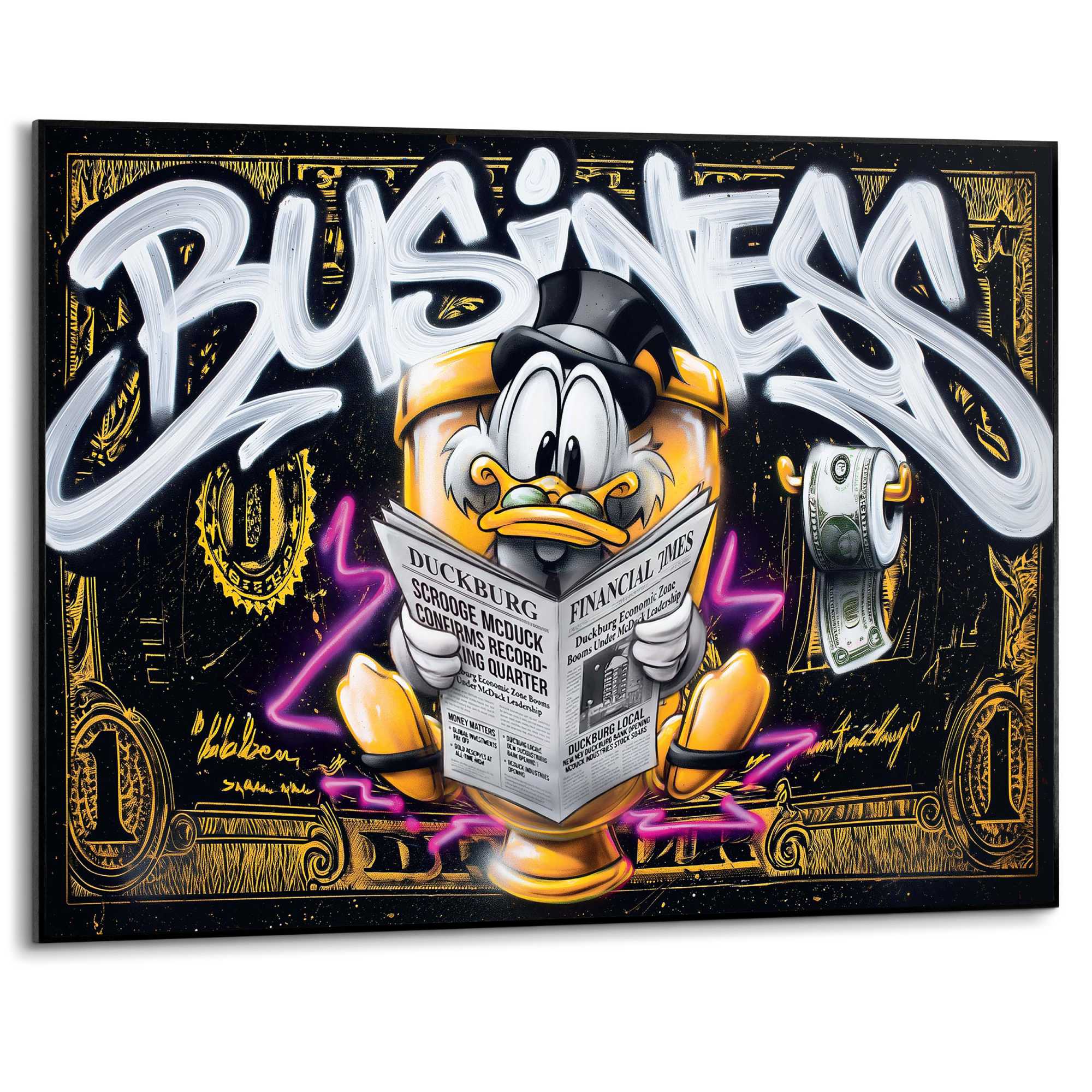 Framed Poster Business First 50x70 – Orangewallz
