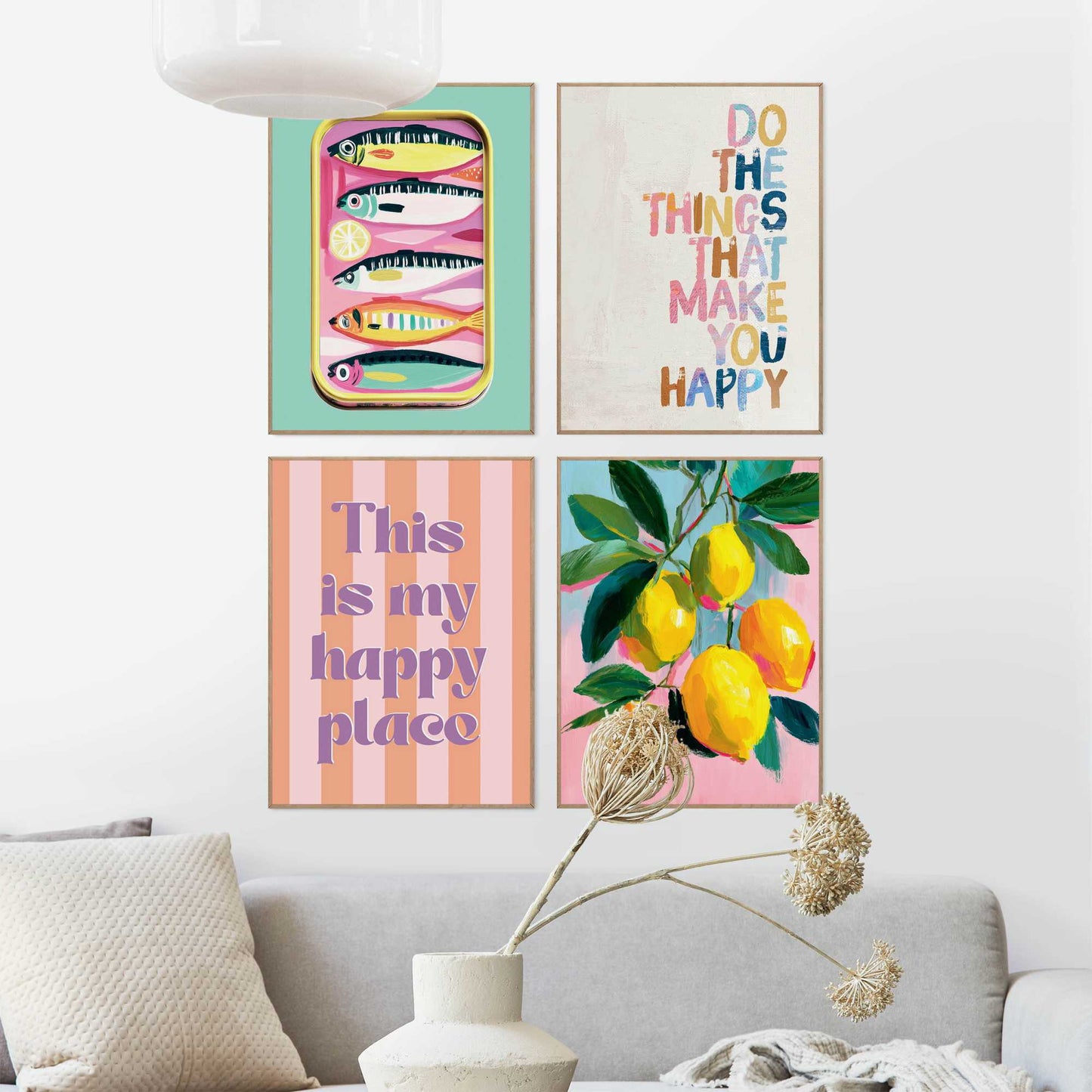 Framed Poster Summer Harvest 40x30