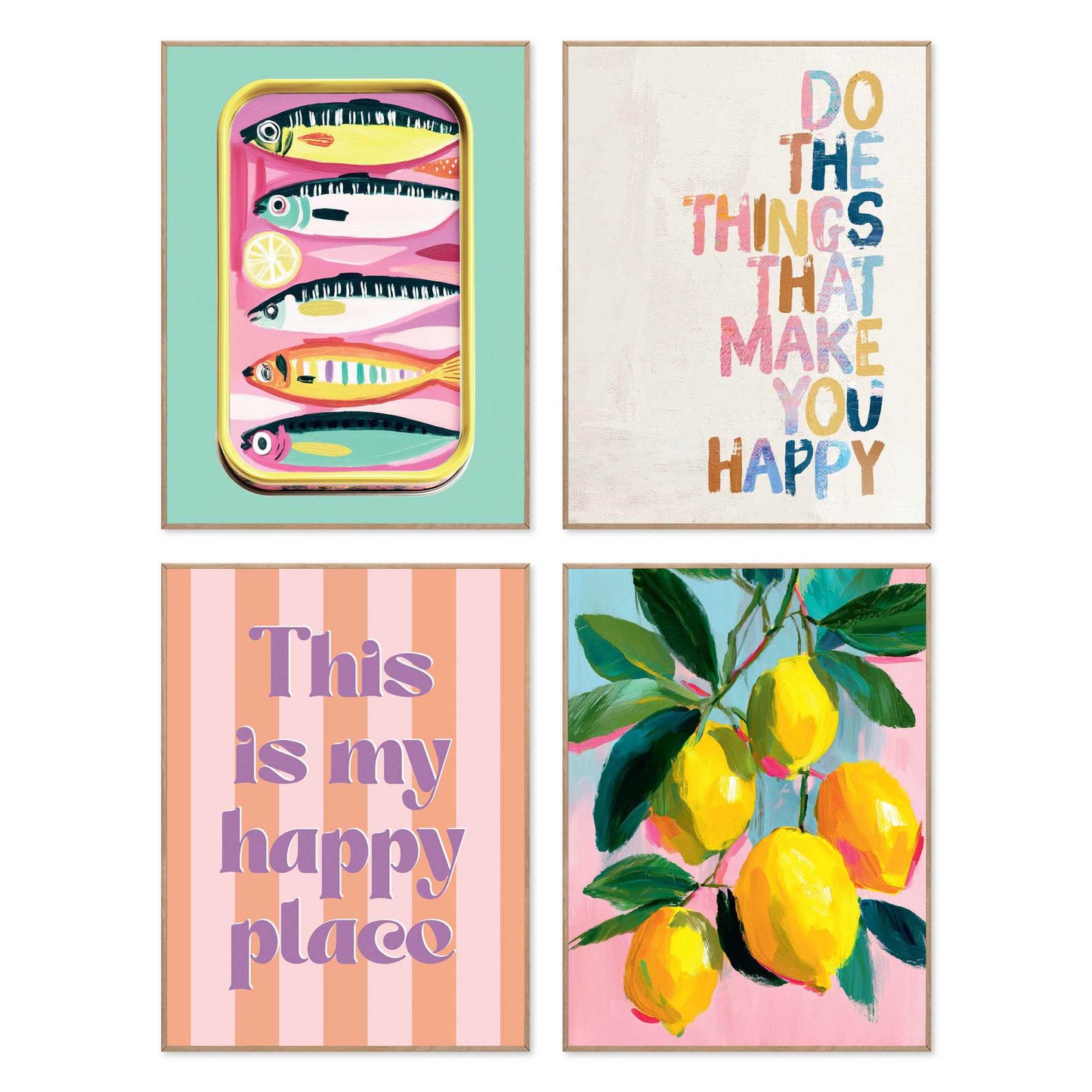 Framed Poster Summer Harvest 40x30
