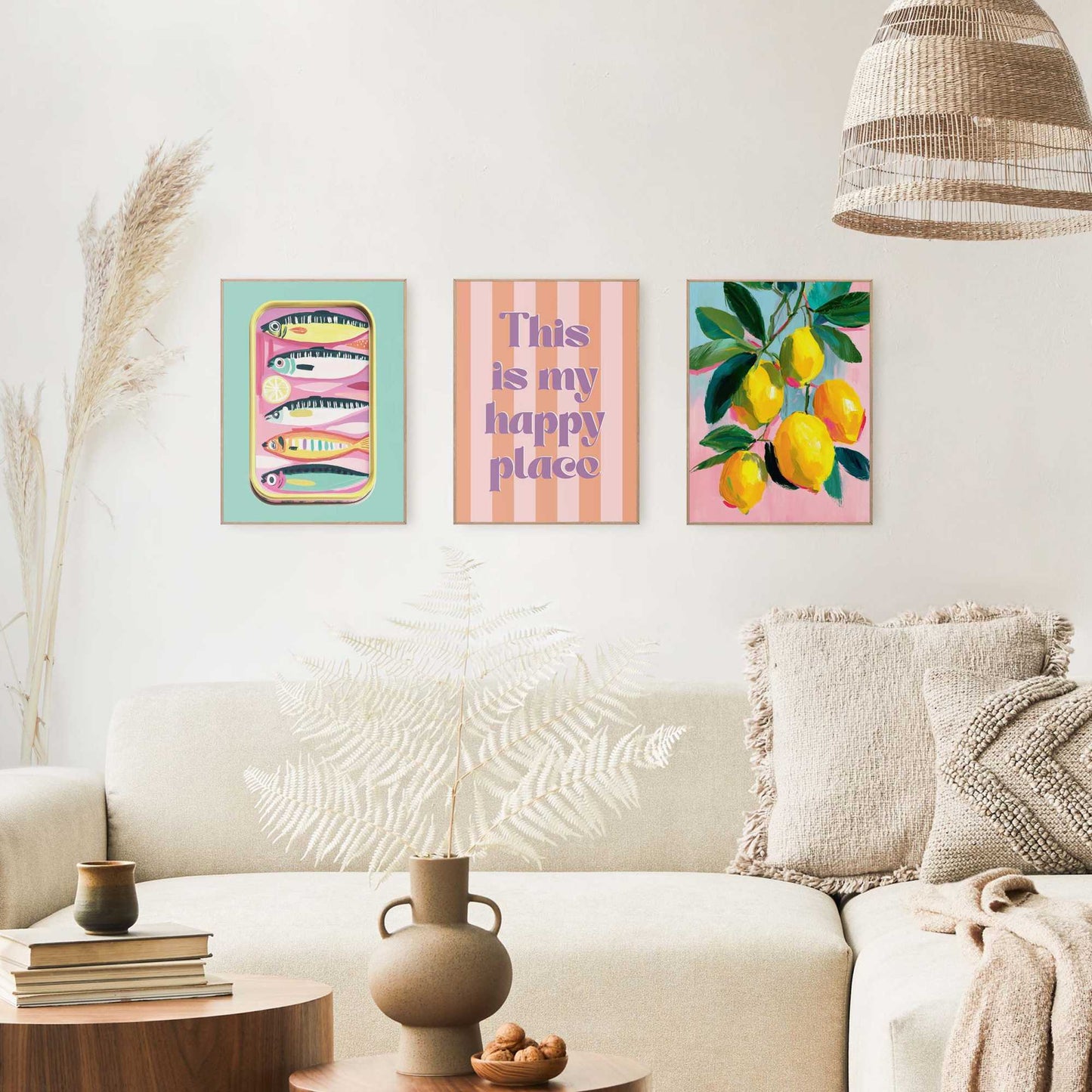 Framed Poster Everyday Joy 40x30