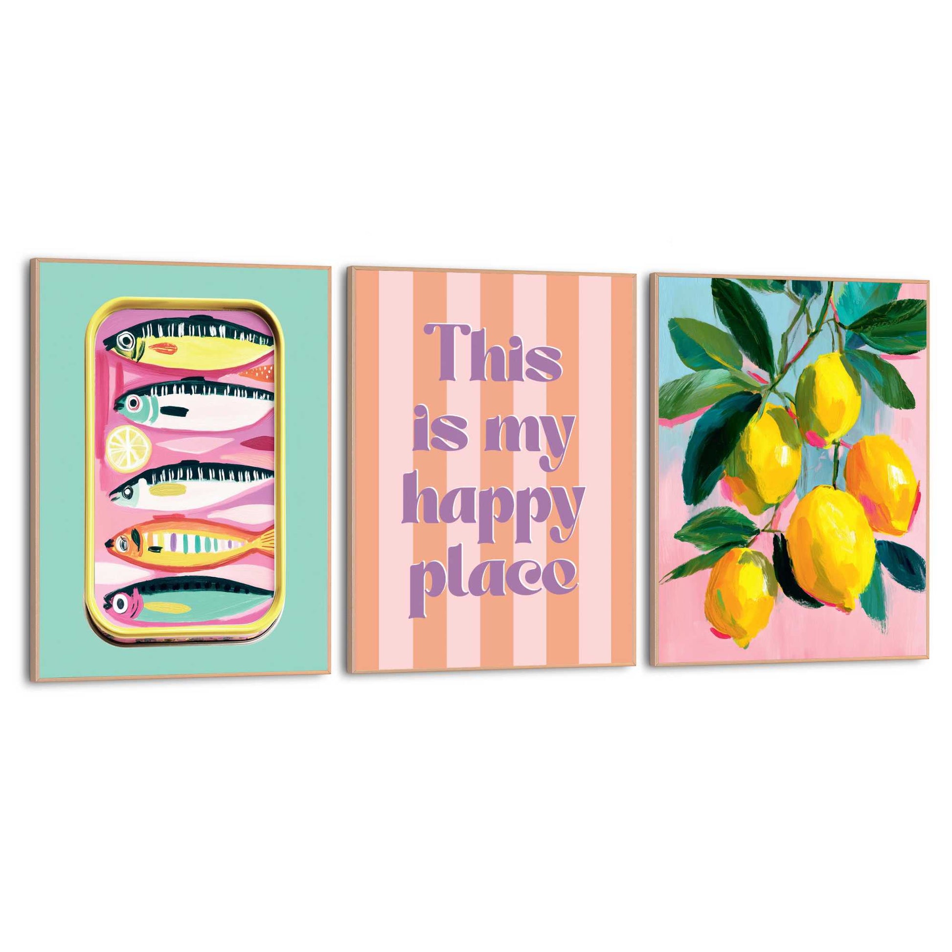 Framed Poster Everyday Joy 40x30