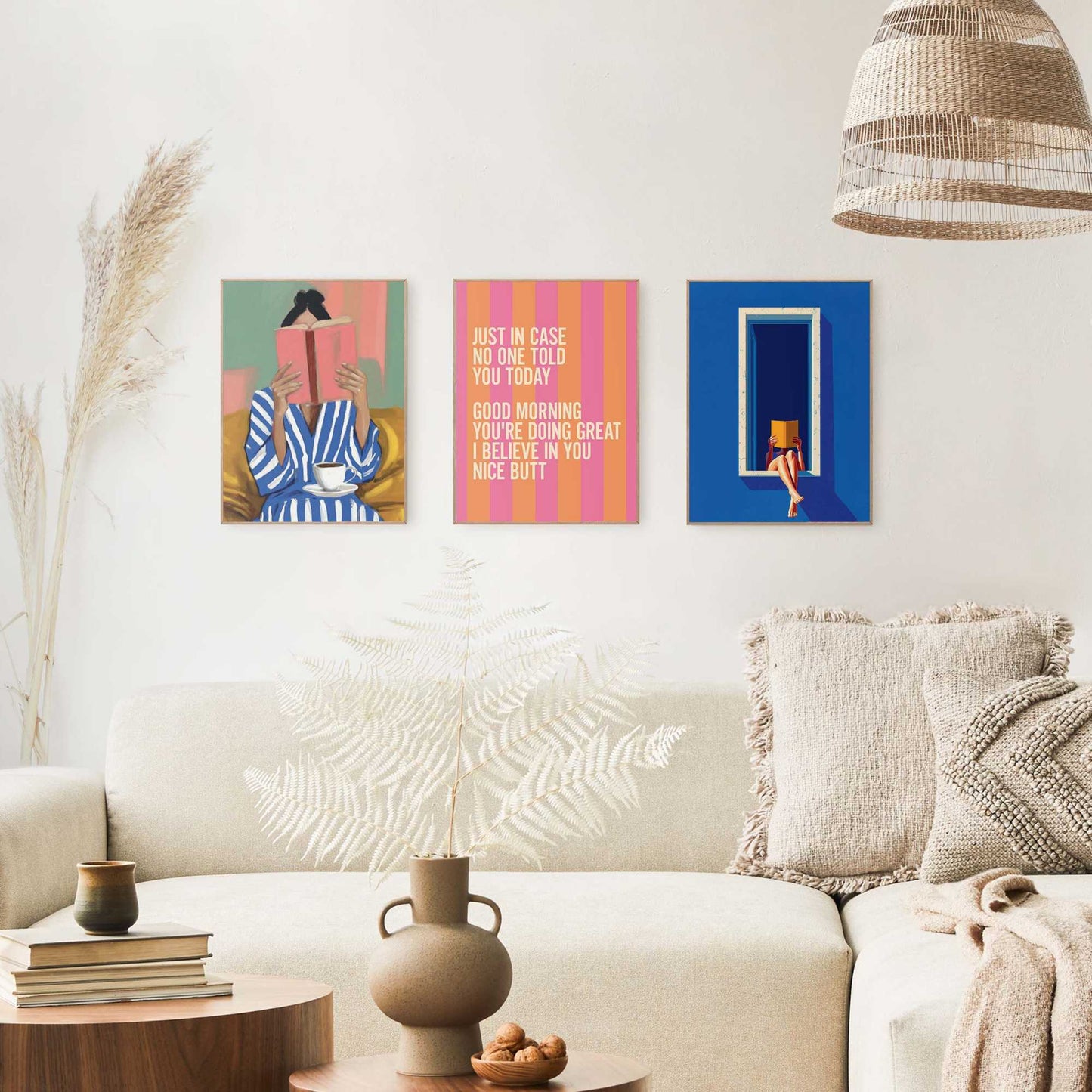 Framed Poster Little Joys 40x30