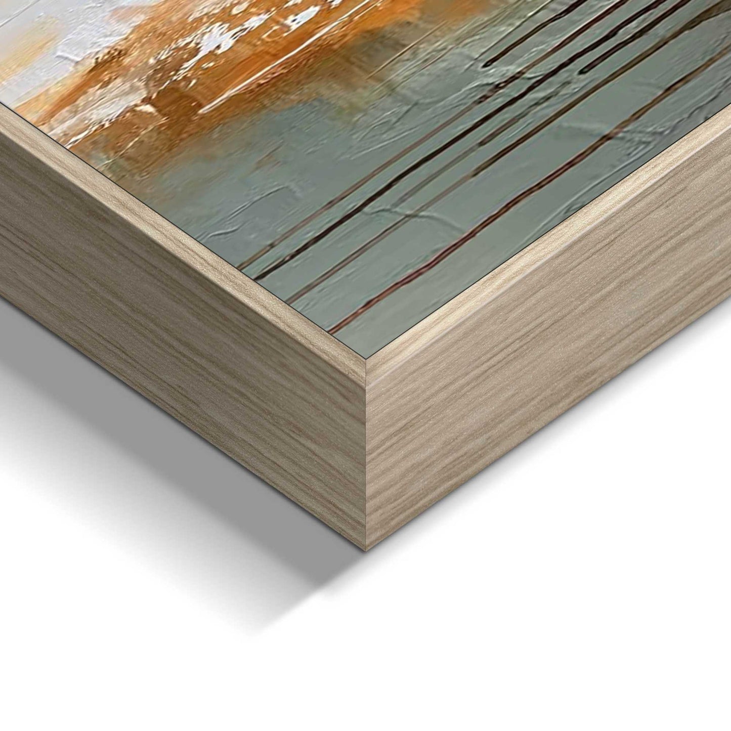 Wall Art Panel Abstract Squares 40x120