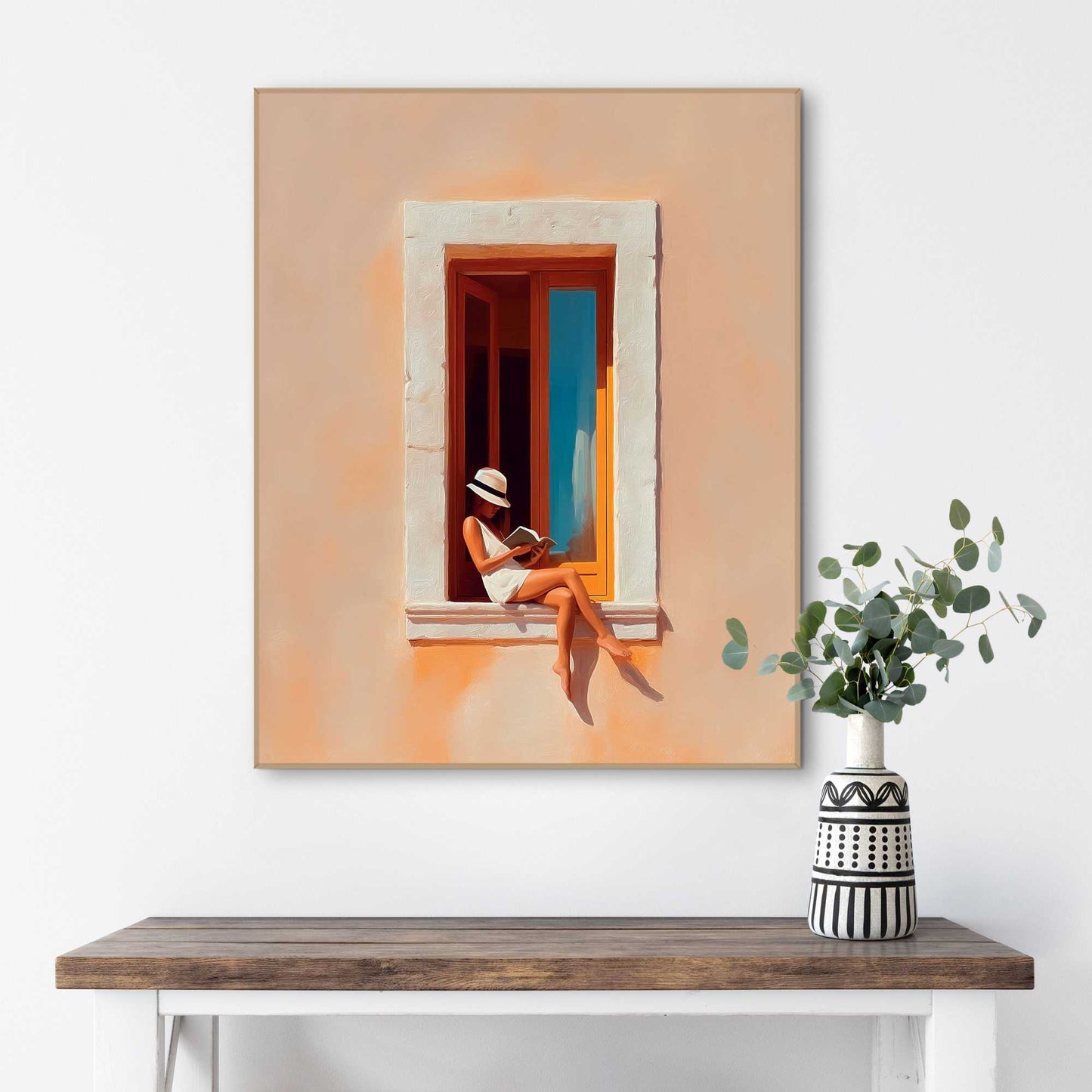 Framed Poster Golden Afternoon 50x40