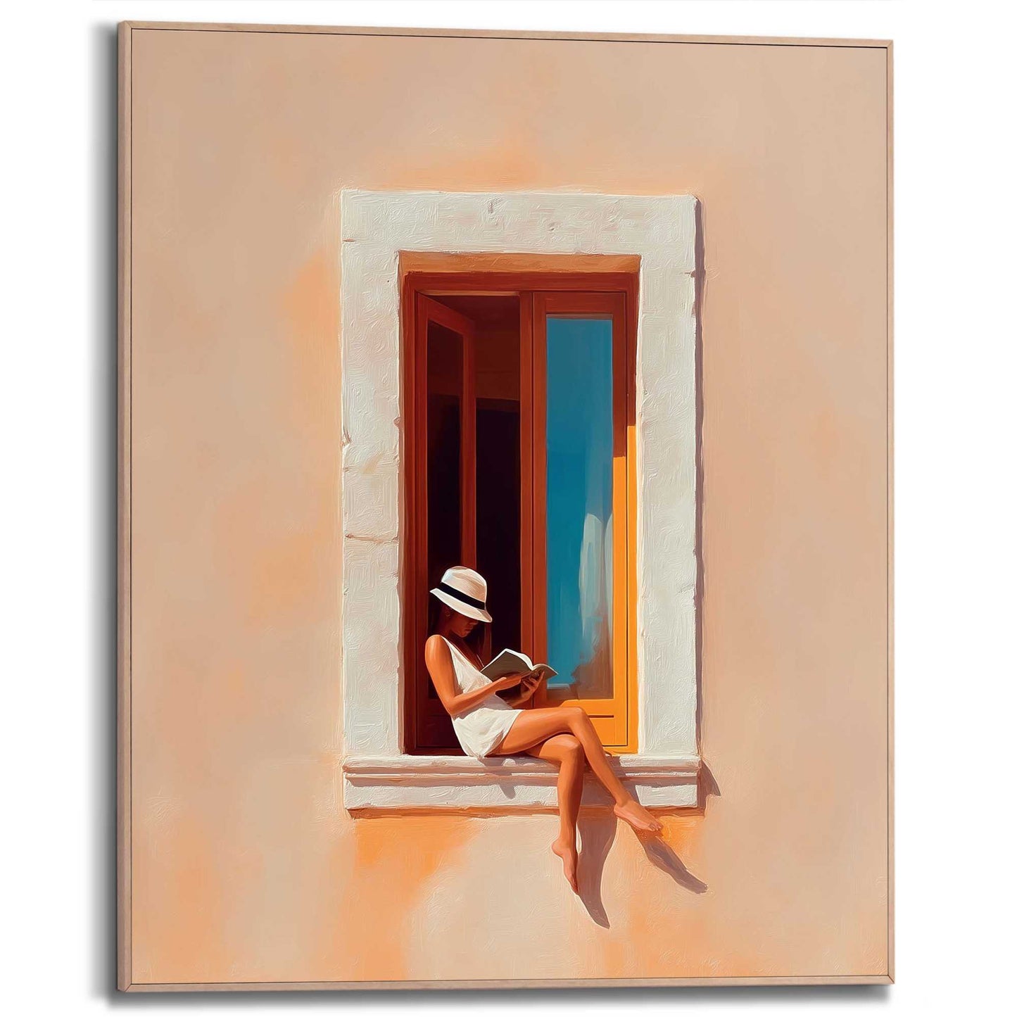 Framed Poster Golden Afternoon 50x40