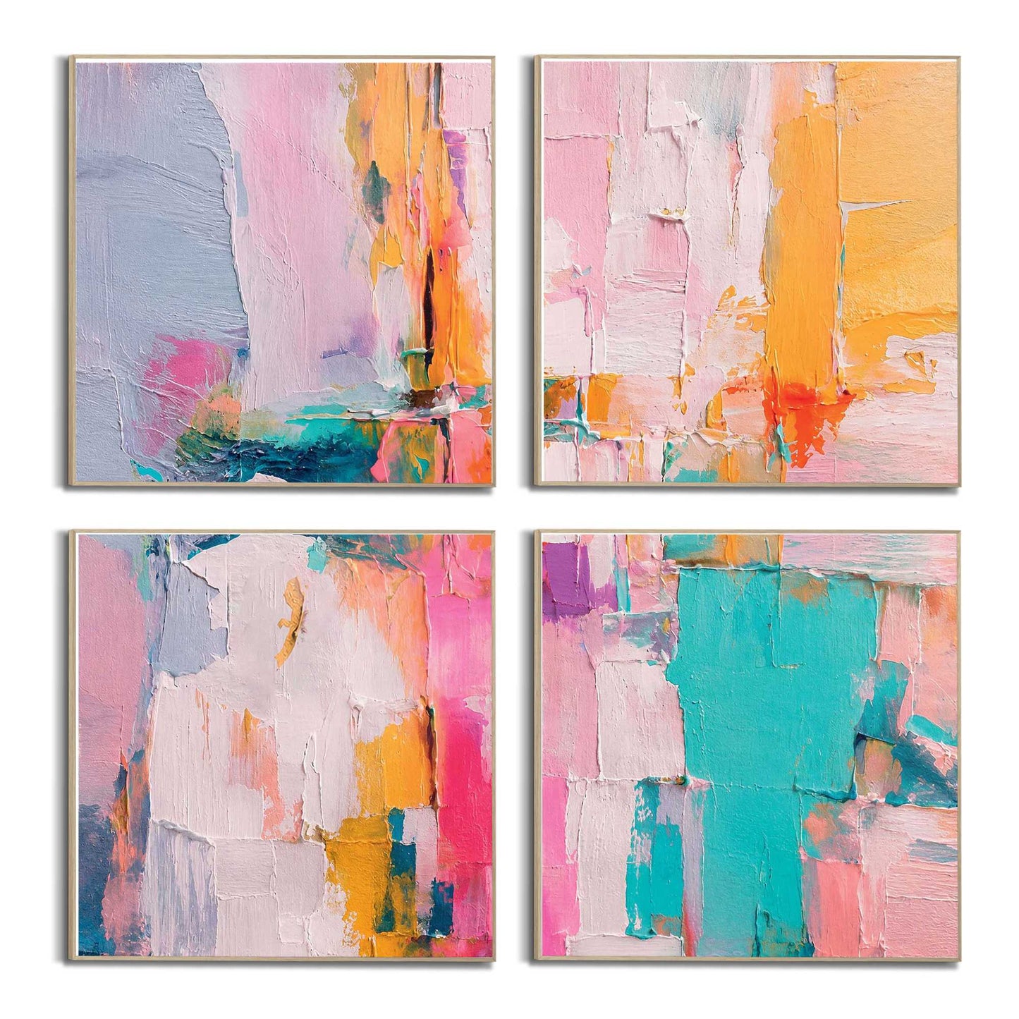 Framed Poster Paradise Palette 50x50