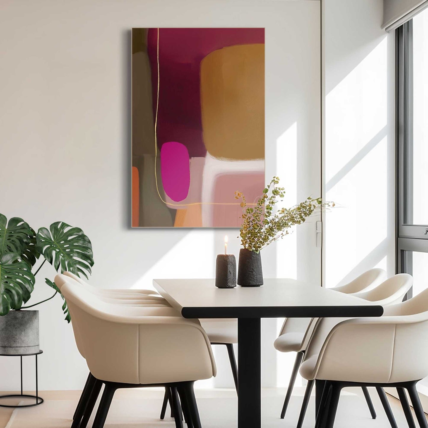 Wall Art Panel Colour Harmony 90x60