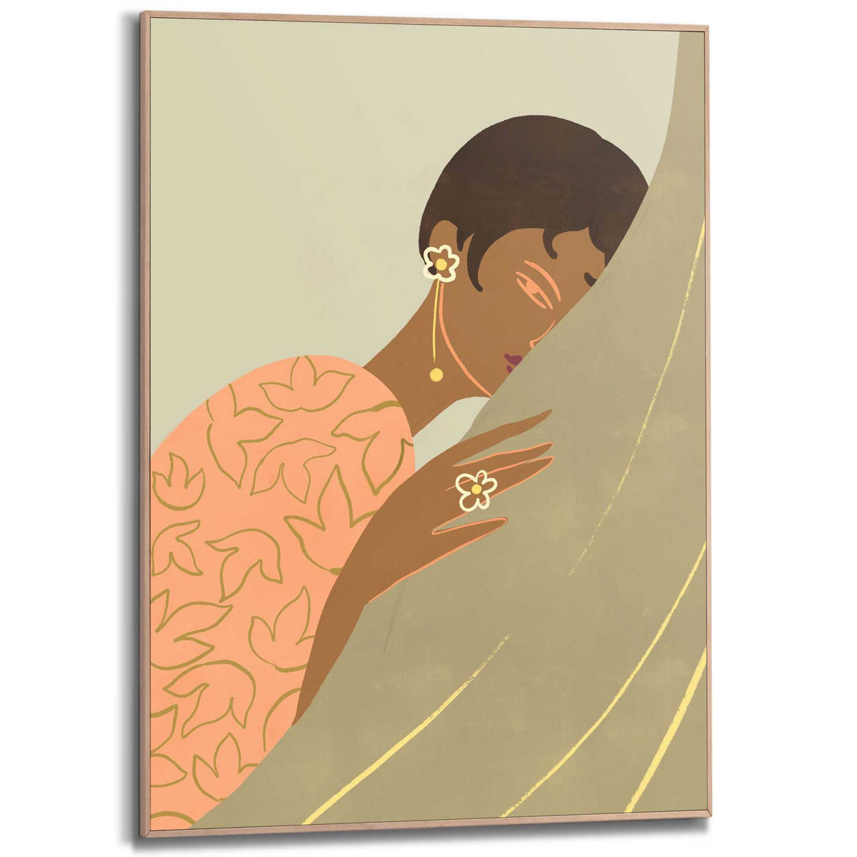 Framed Poster Natural Beauty 70x50