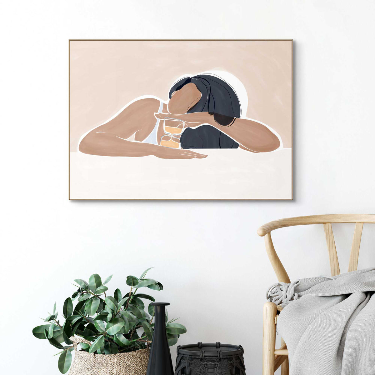 Framed Poster Timeless 50x70