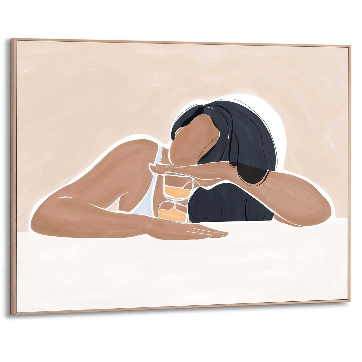 Framed Poster Timeless 50x70