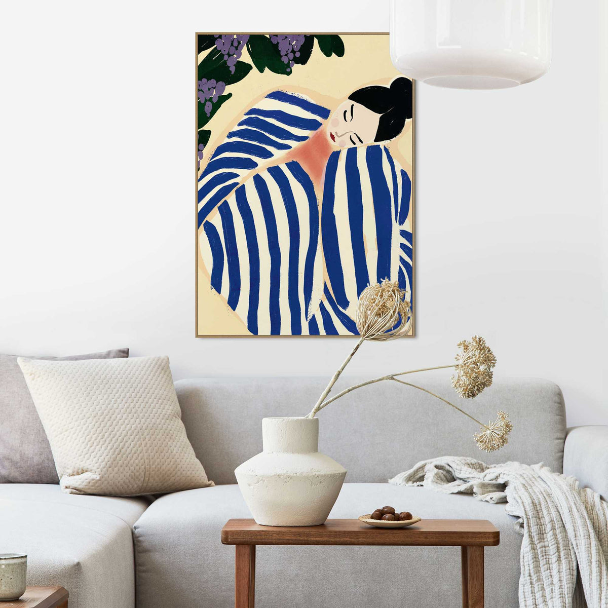 Framed Poster Mediterranean Tranquility 70x50