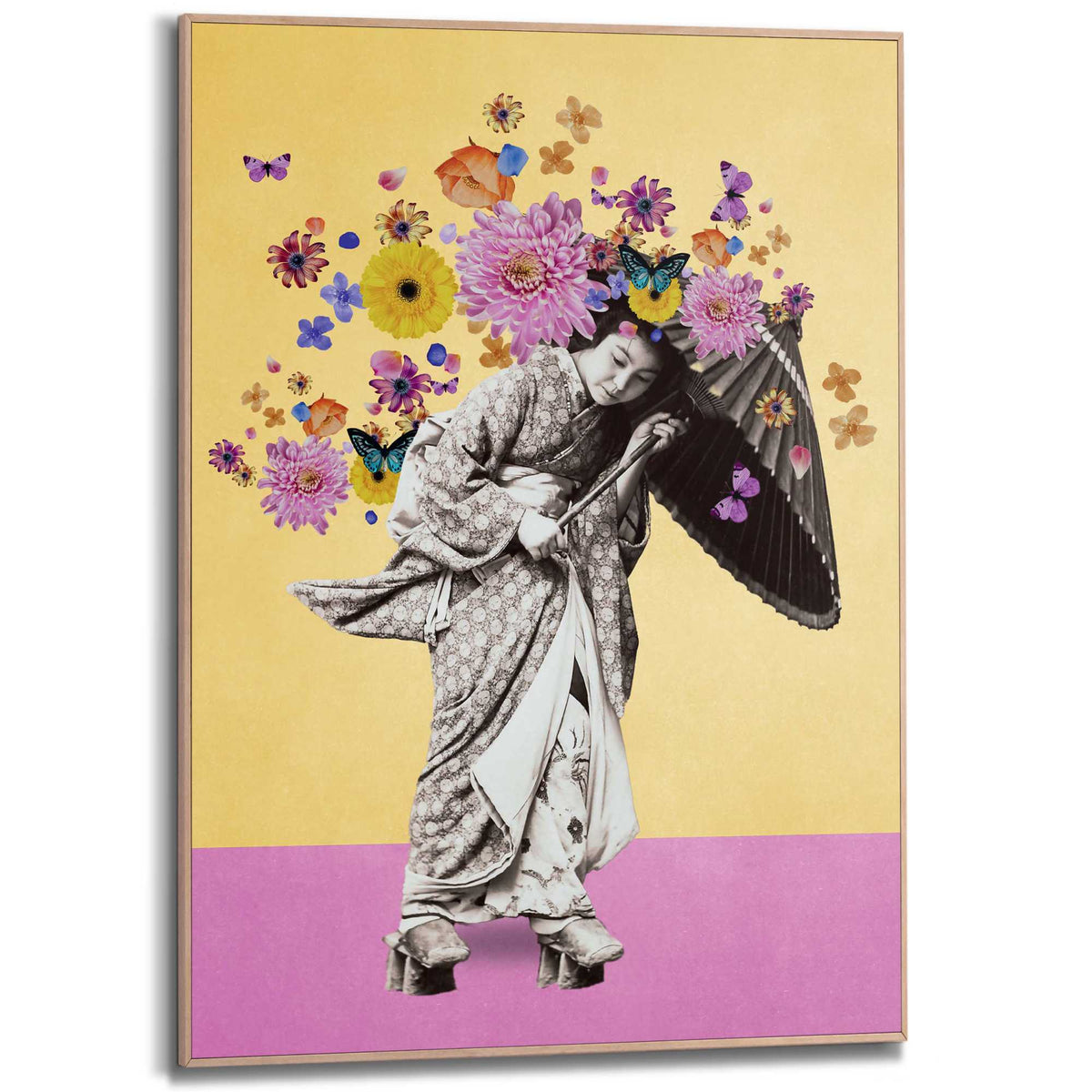 Framed Poster Marja van den Hurk - Japanese Summer Winds 70x50