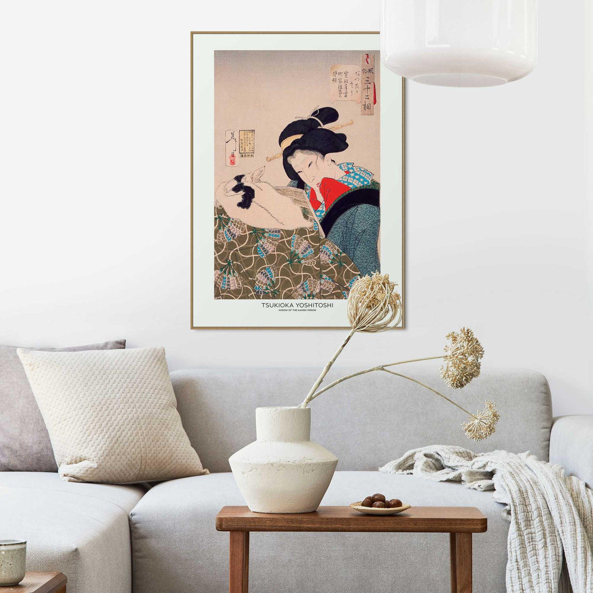 Framed Poster Tsukioka Yoshitoshi - Urban Widow 70x50
