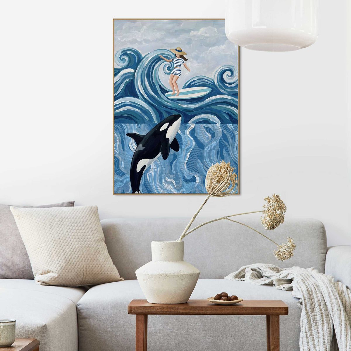 Framed Poster Sea adventure 70x50