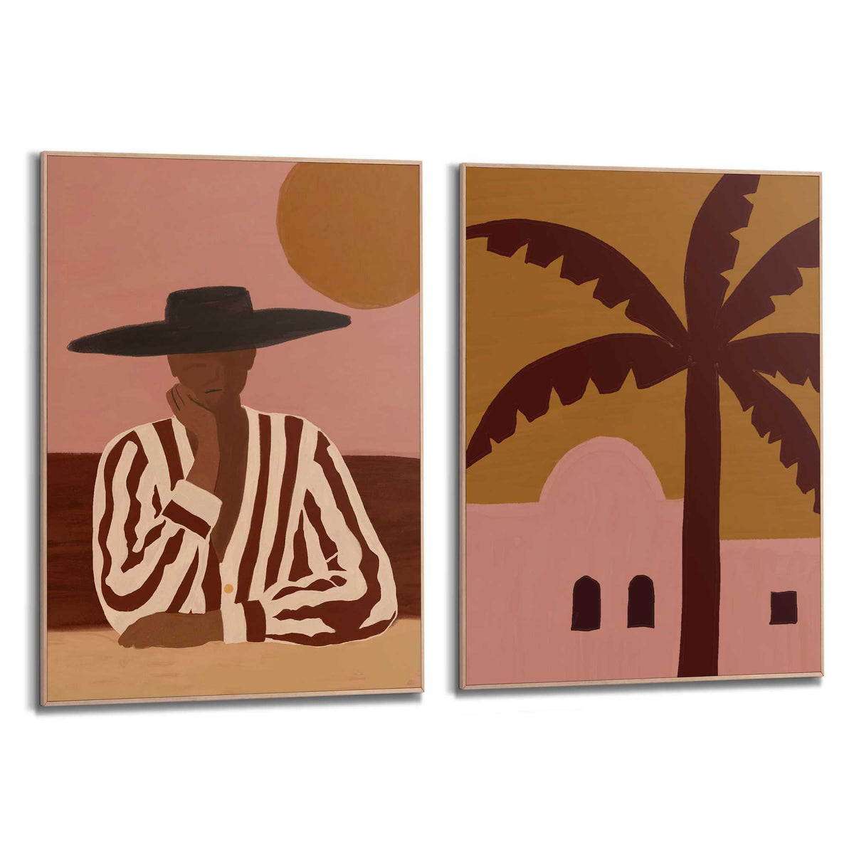 Framed Poster Mediterranean Dreams 70x50