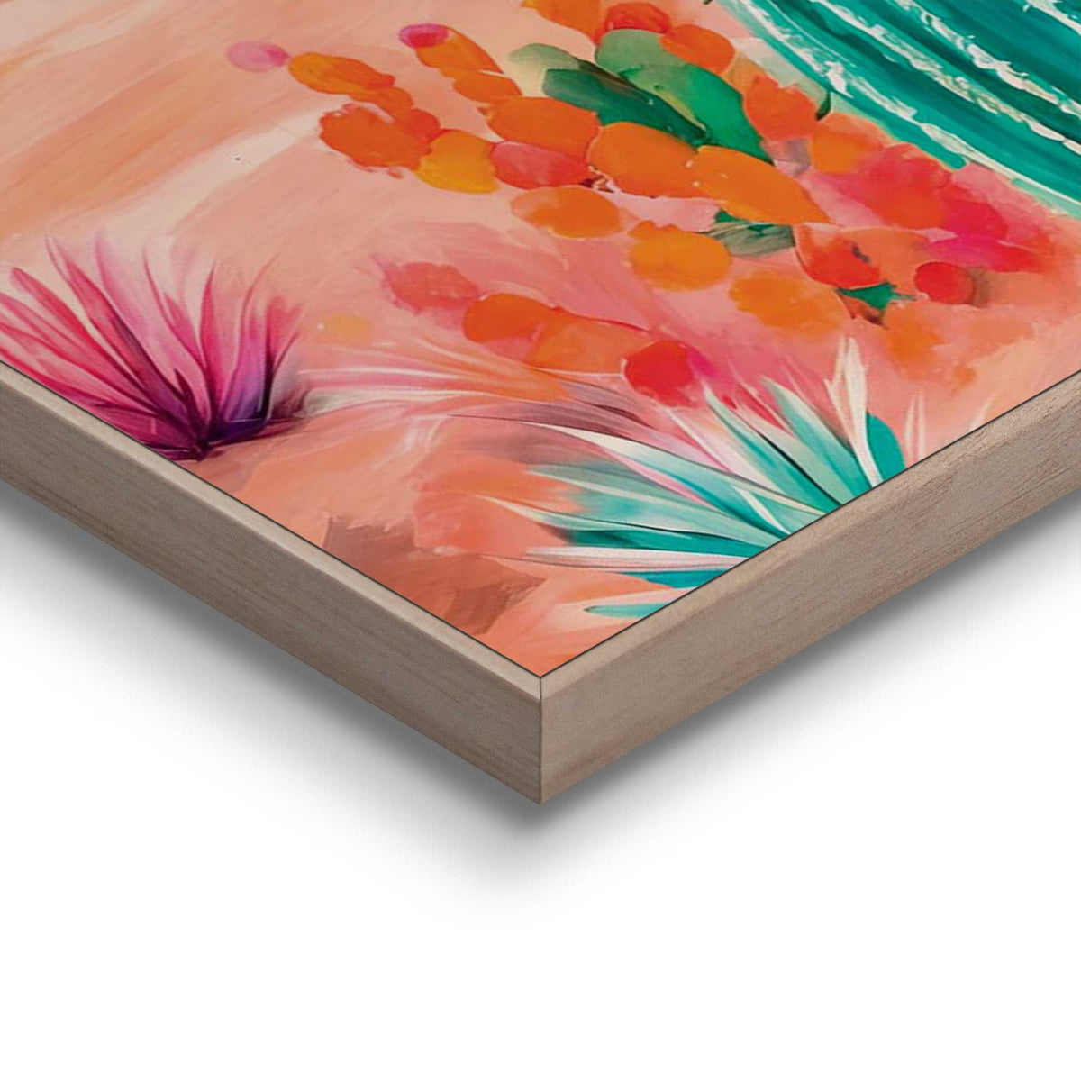 Framed Poster Desert bloom 70x50