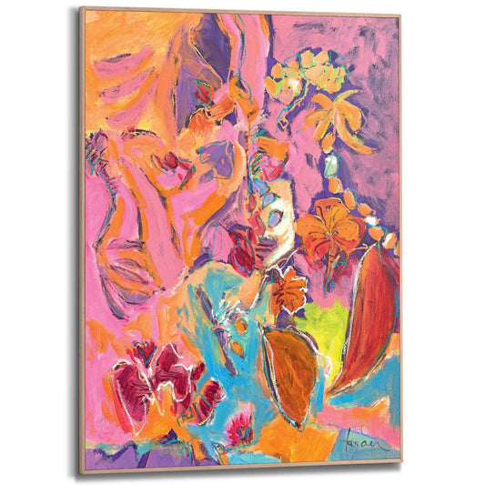 Framed Poster Symphony of Colours 70x50