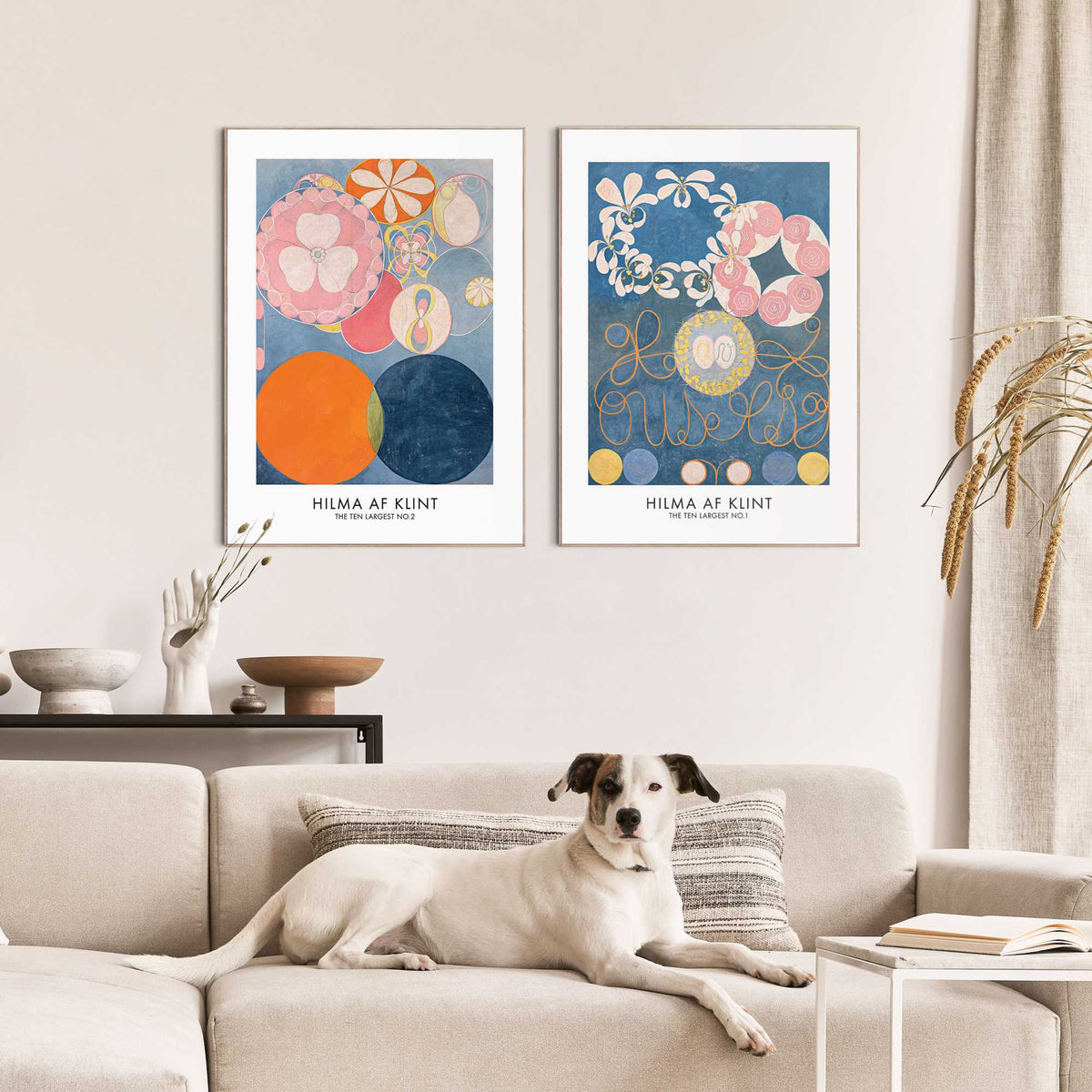 Framed Poster Hilma Af Klint Set  70x50