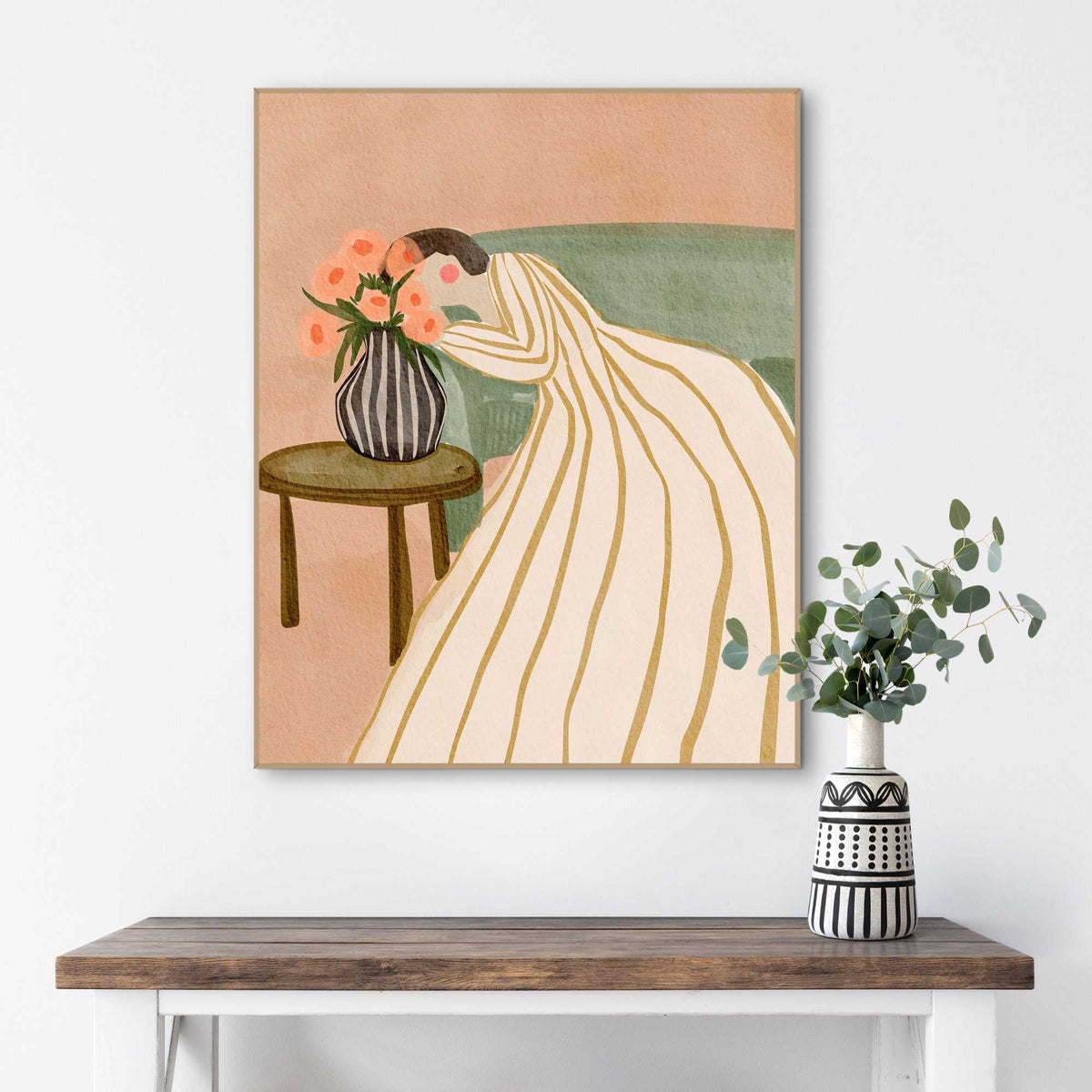Framed Poster Hidden 50x40