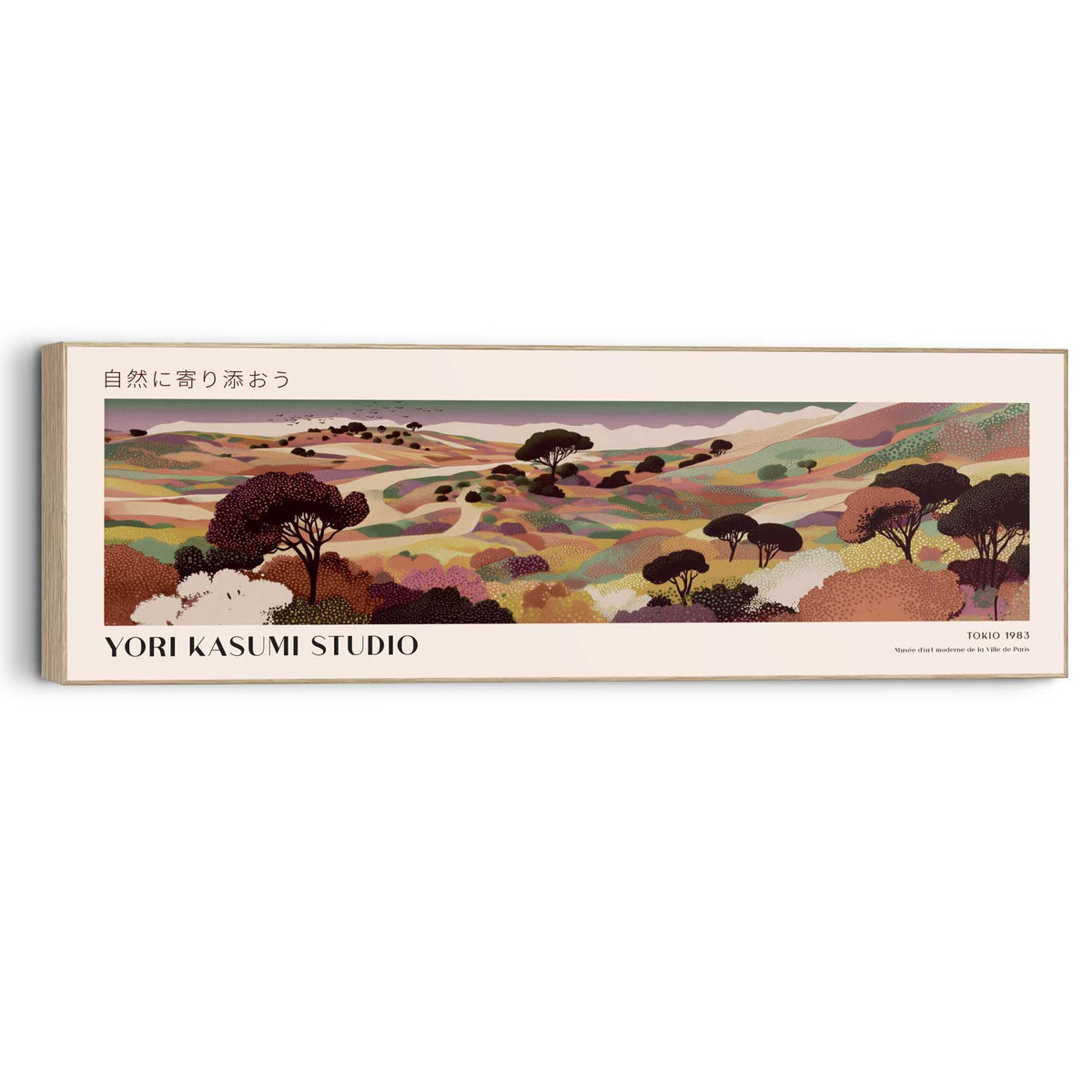 Wall Art Panel Yori Kasumi Studio - Autumnn Hills 40x120