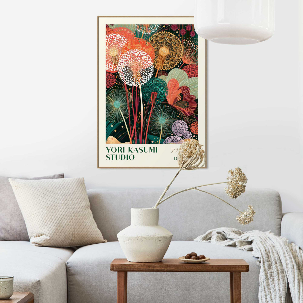 Framed Poster Yori Kasumi Studio - Flora 70x50