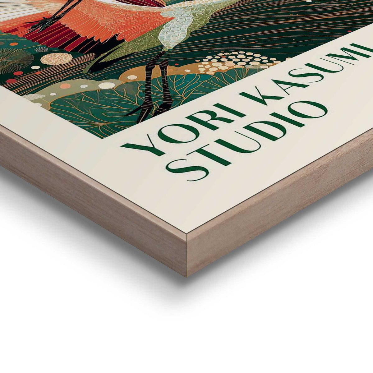 Framed Poster Yori Kasumi Flora Fauna Set 70x50