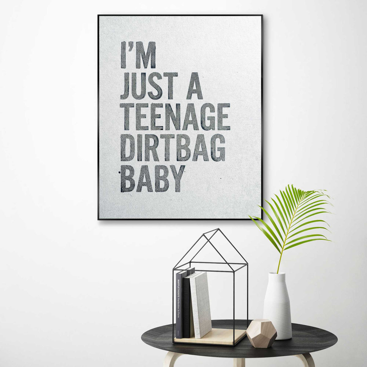 Framed Poster Eternal Teenager 50x40