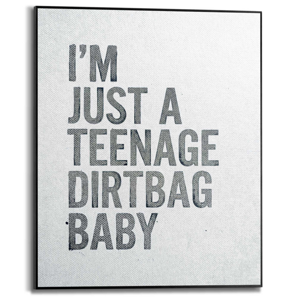 Framed Poster Eternal Teenager 50x40