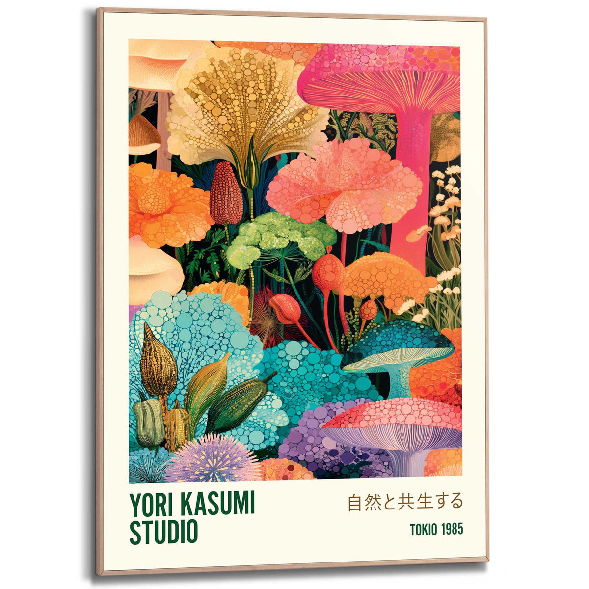 Framed Poster Yori Kasumi Studio - Wild Botanica 70x50