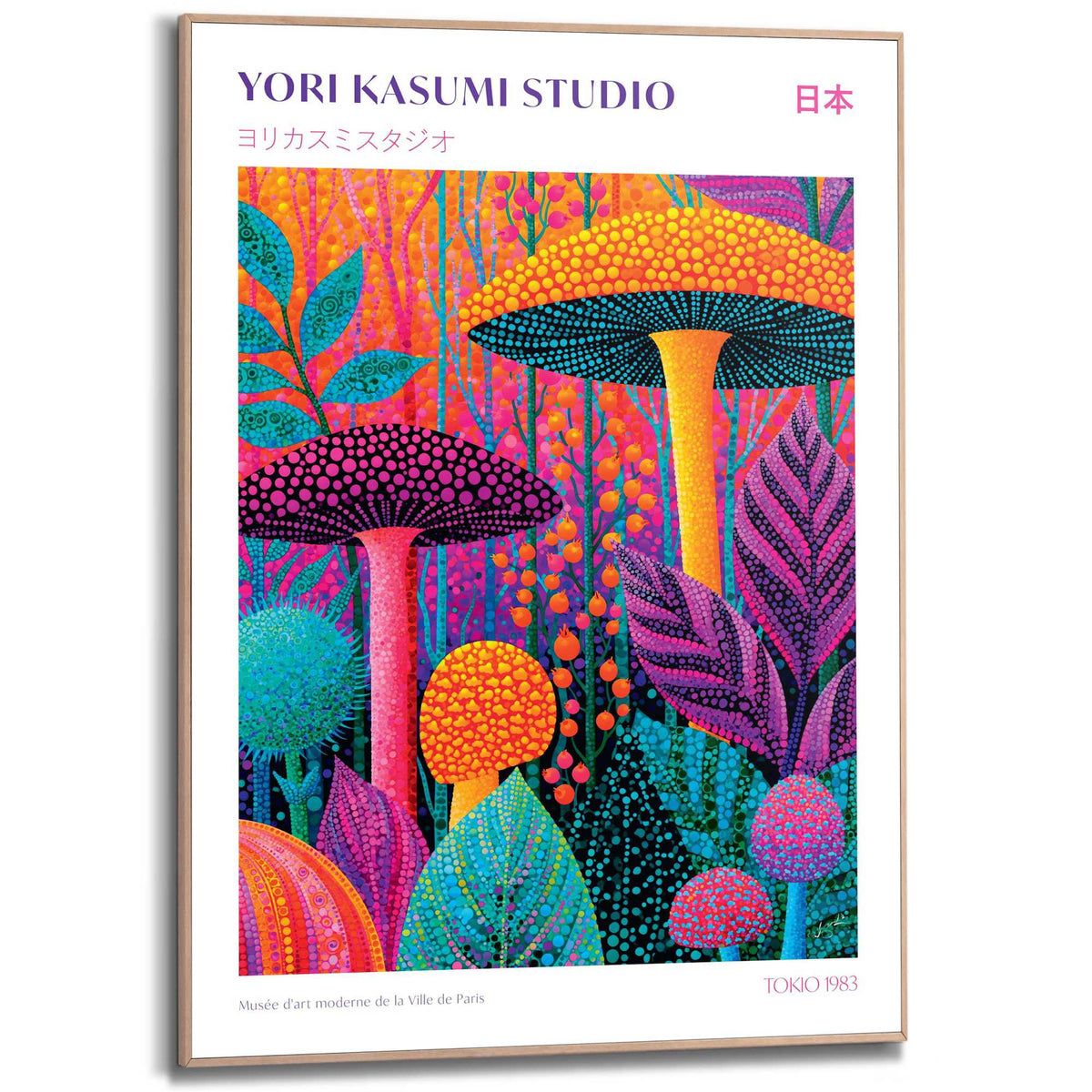 Framed Poster Yori Kasumi Studio - Woodland Bloom 70x50