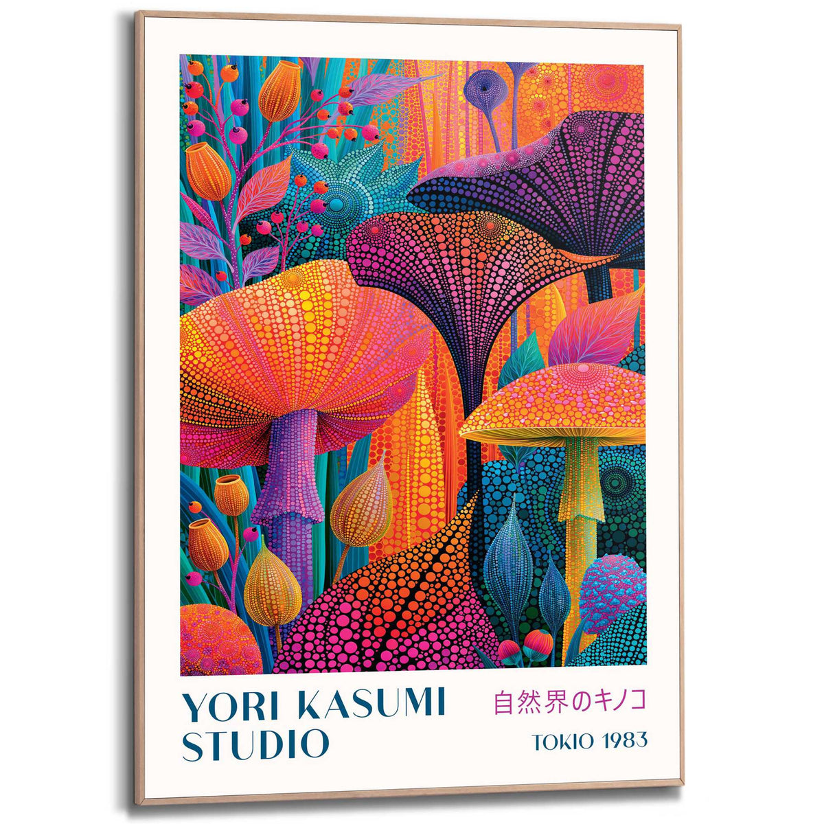 Framed Poster Yori Kasumi Studio - Enchanted Flora 70x50