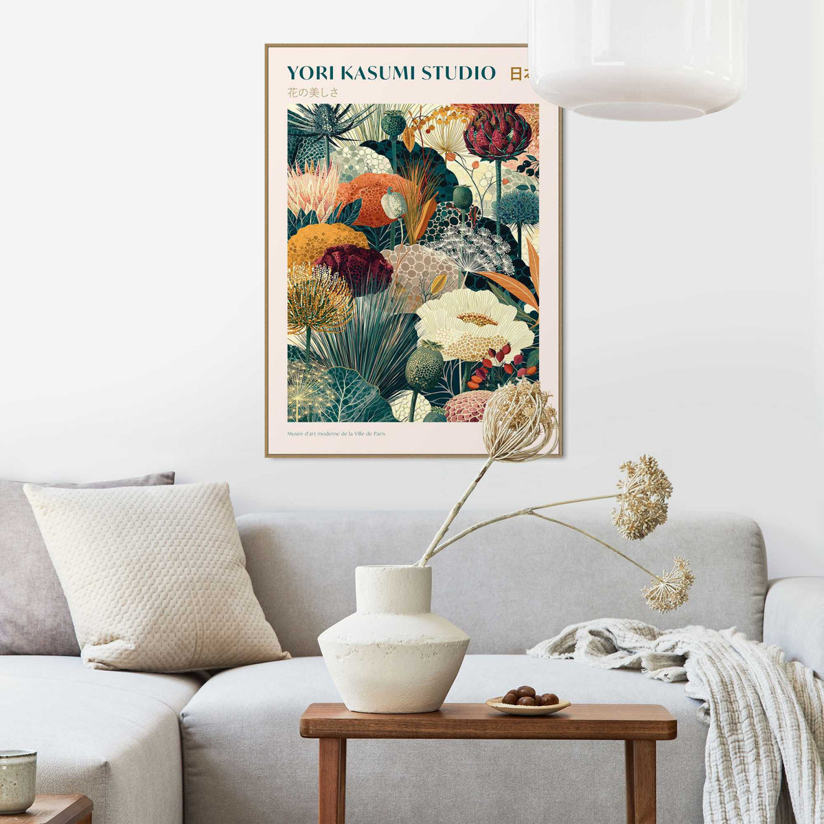 Framed Poster Yori Kasumi Studio - Amber Bloom 70x50