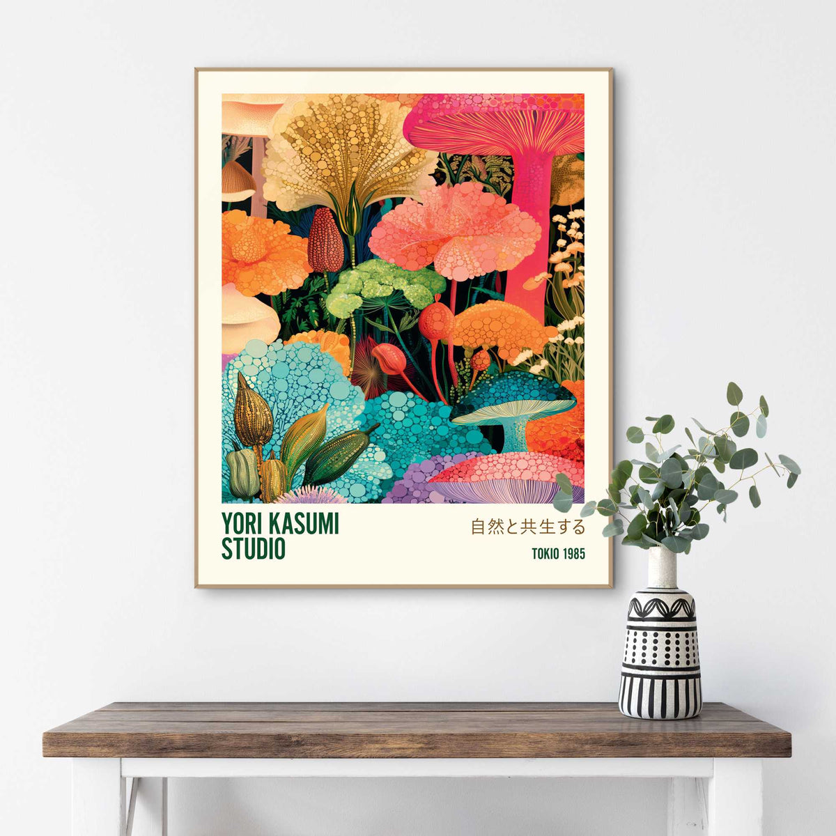 Framed Poster Yori Kasumi Studio - Wild Botanica 50x40
