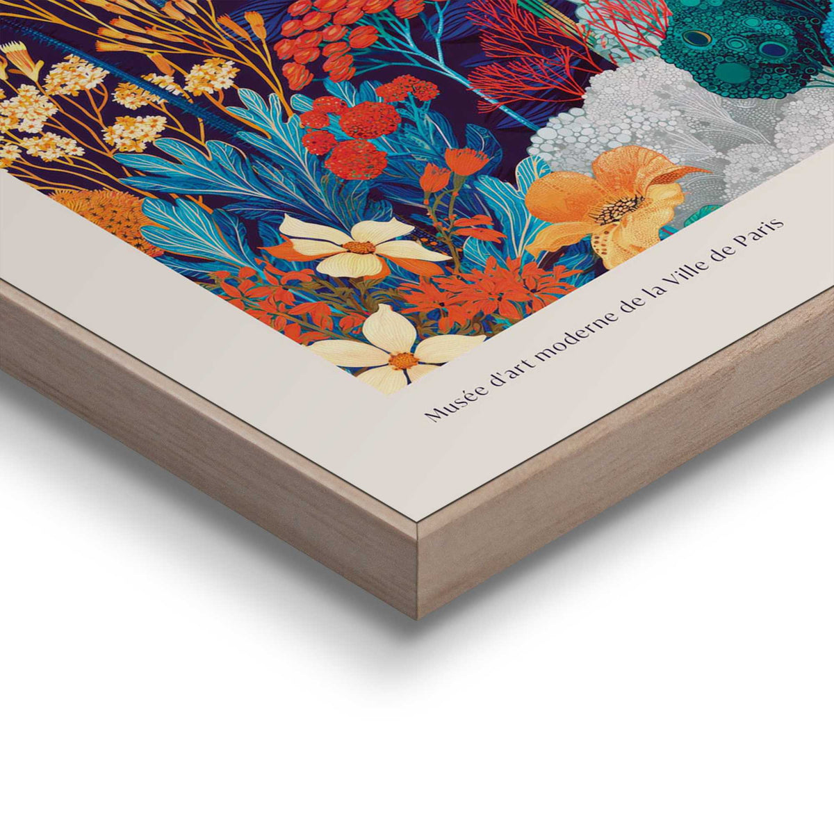 Framed Poster Yori Kasumi Studio - Ochre Bloom 50x40