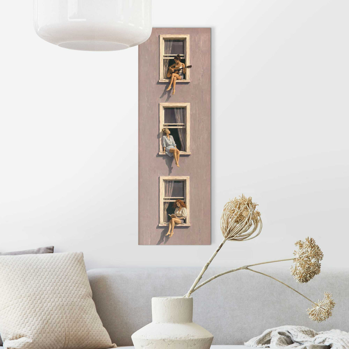 Wall Art Panel Good Neighbors 90x30