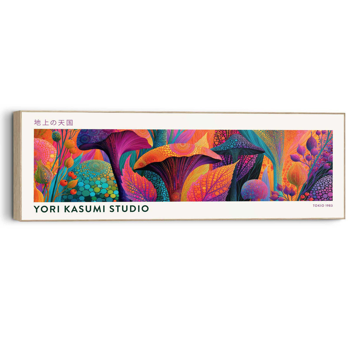 Wall Art Panel Yori Kasumi Studio - Enchanted Flora 40x120