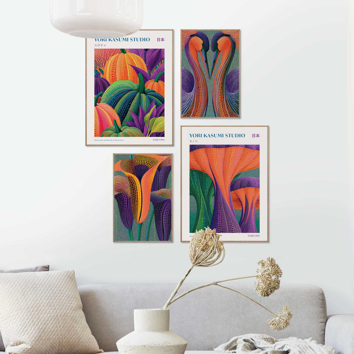Framed Poster Yori Kasumi Set Warm 40x30