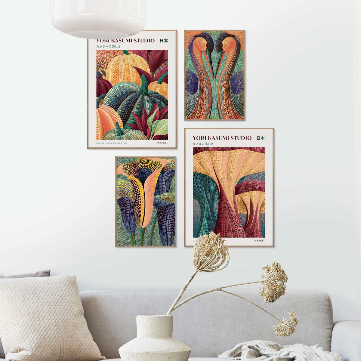 Framed Poster Yori Kasumi Autumn Quartet 40x30
