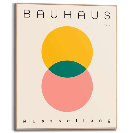 Framed Poster Bauhaus Colour Fusion 50x40