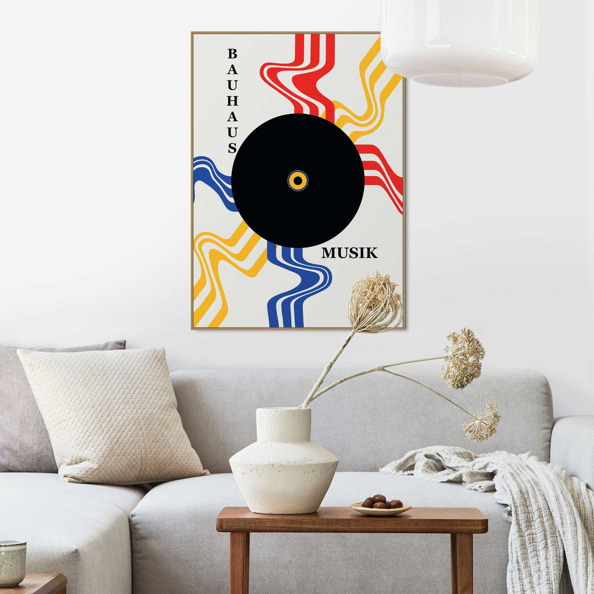 Framed Poster Bauhaus - Musik II 70x50
