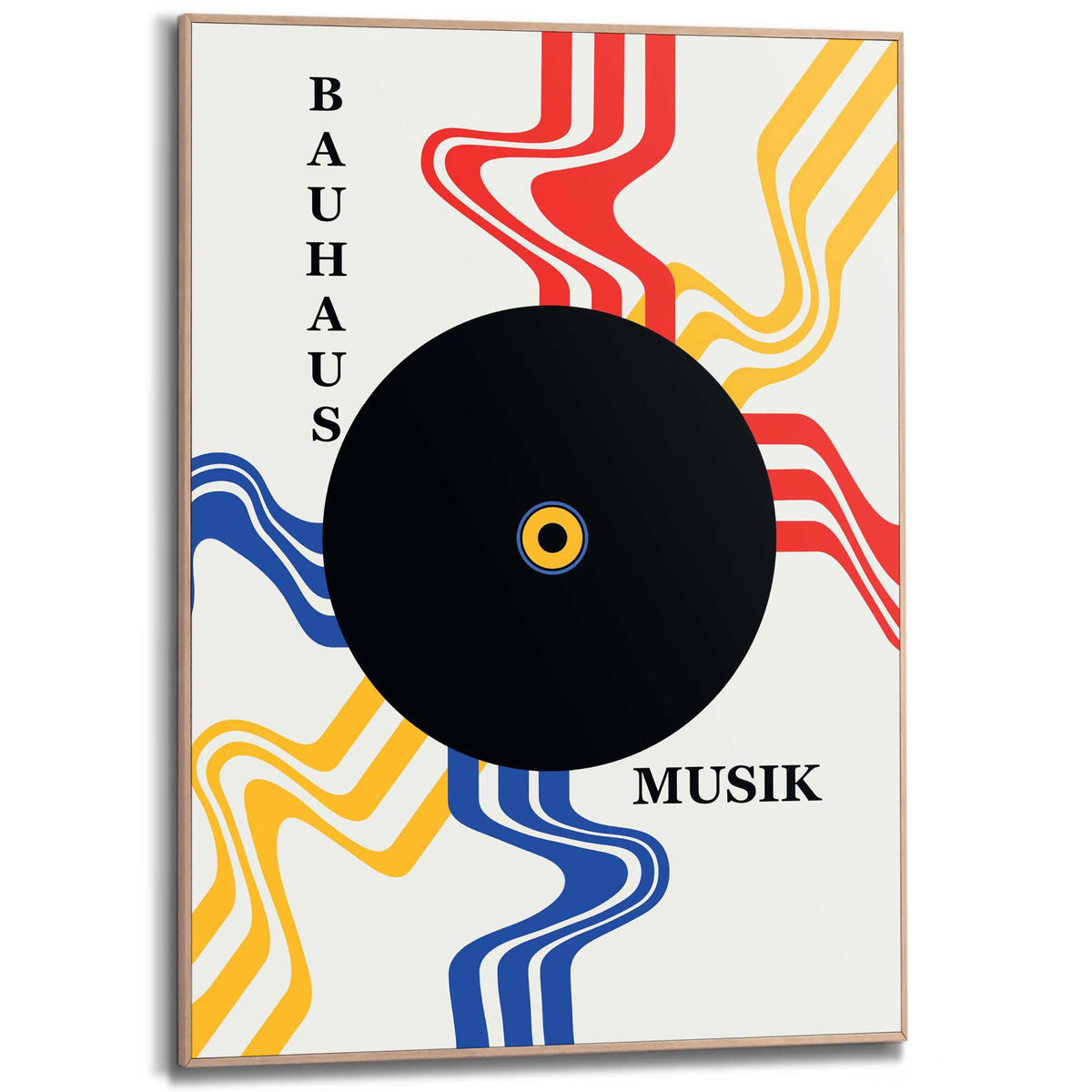 Framed Poster Bauhaus - Musik II 70x50