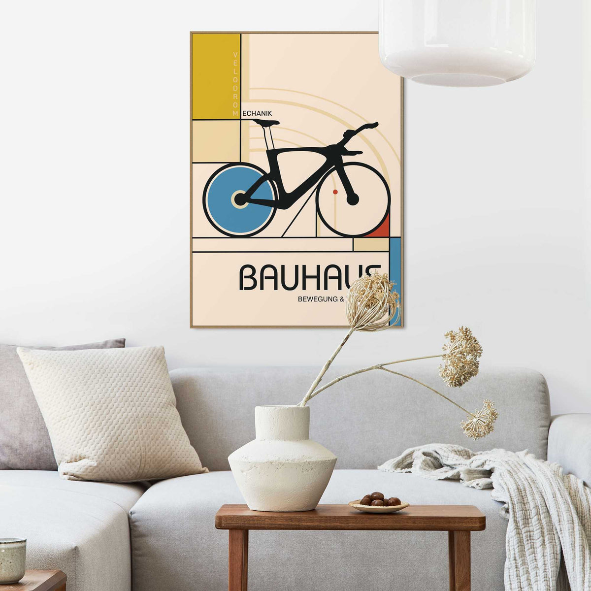 Framed Poster Bauhaus - Velodroom 70x50