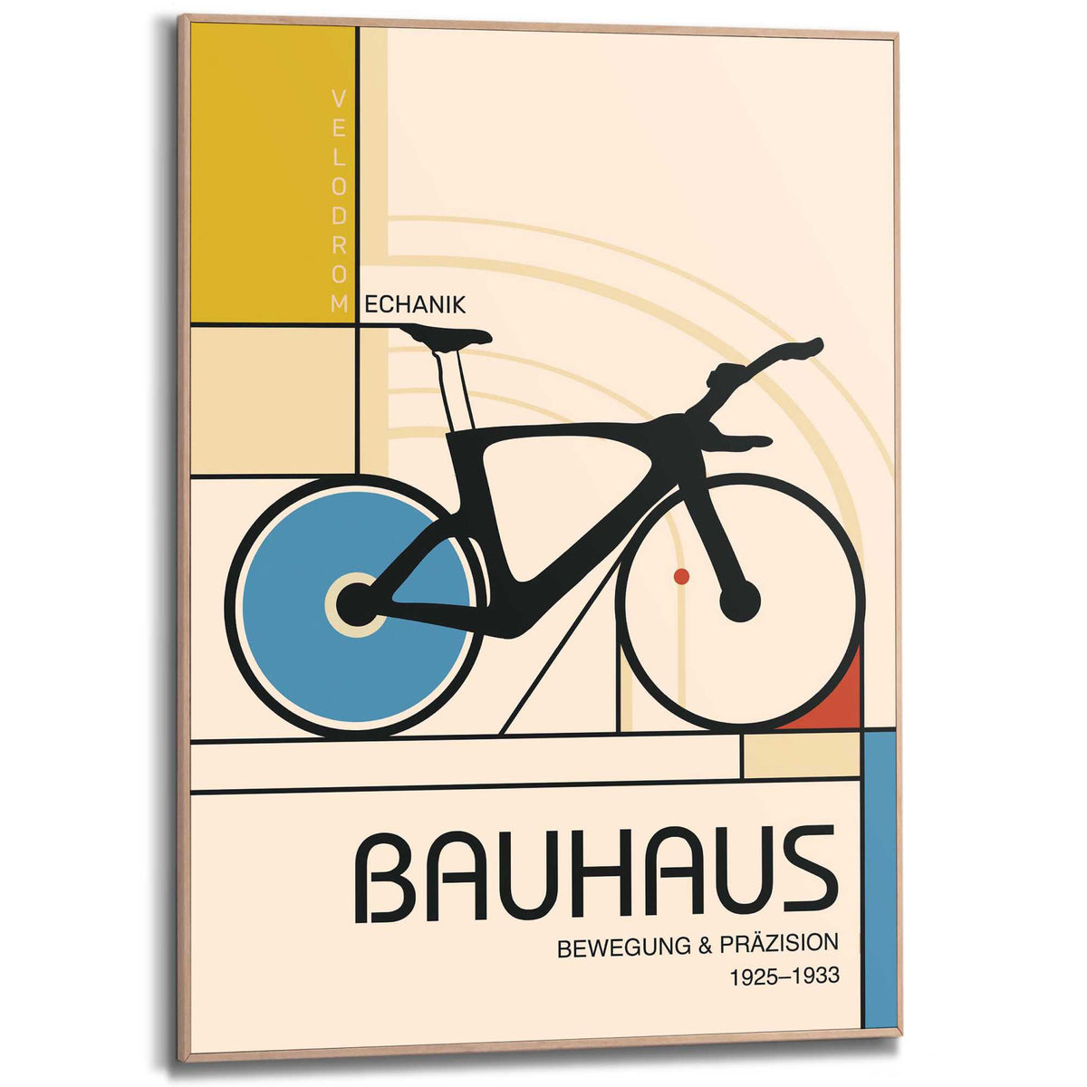 Framed Poster Bauhaus - Velodroom 70x50