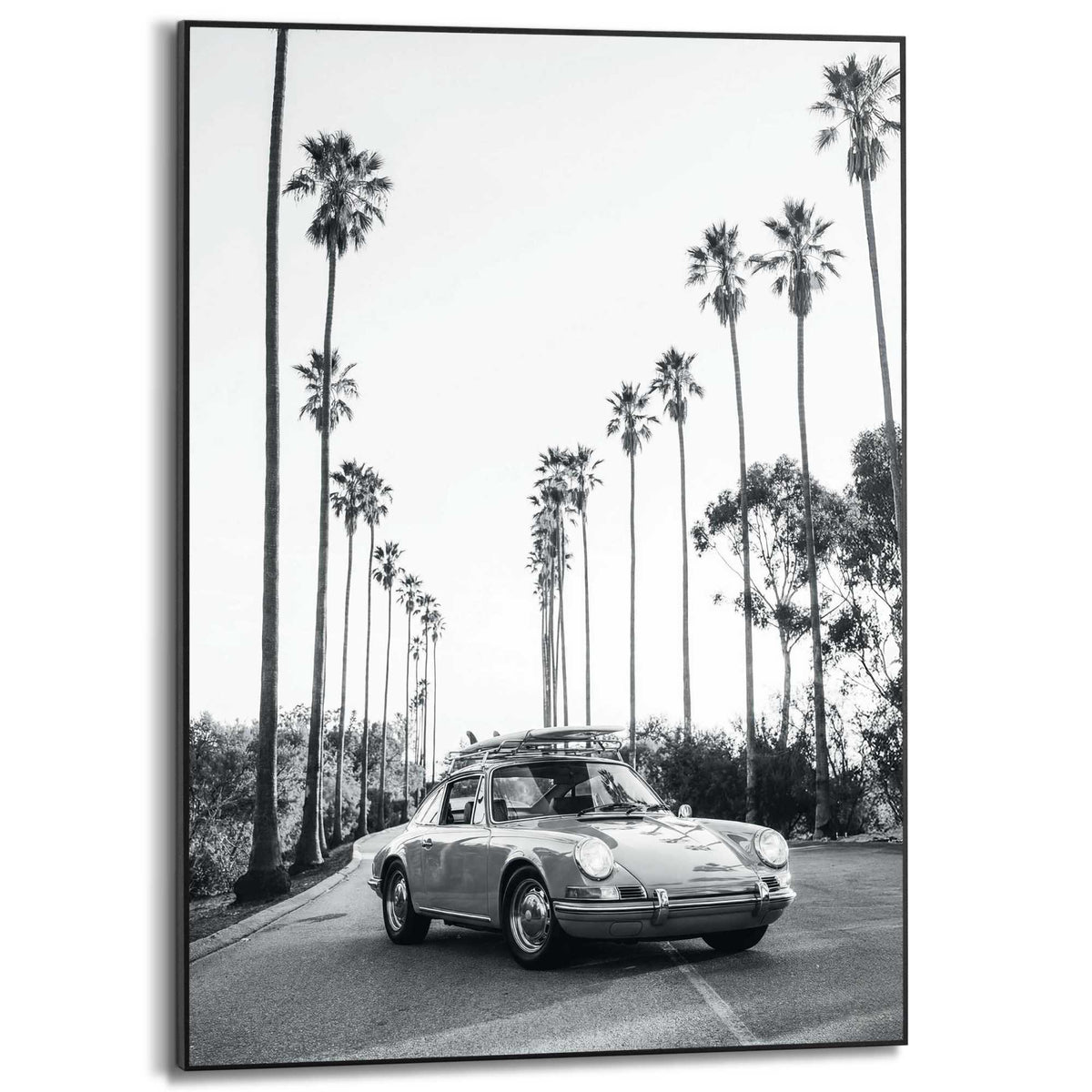 Framed Poster California Drive 70x50