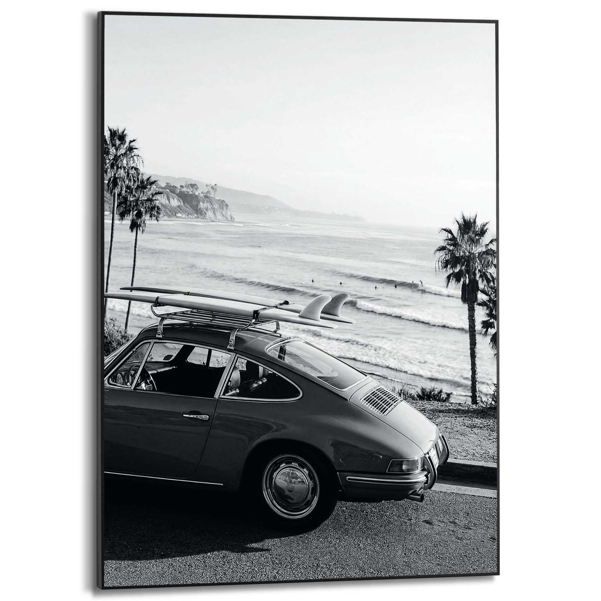 Framed Poster Ocean 70x50