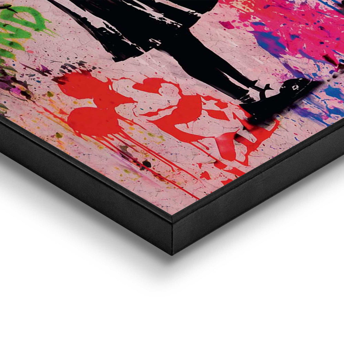 Framed Poster Love Wall 70x50