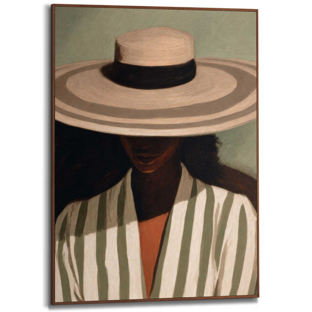 Framed Poster Modern Grace 70x50
