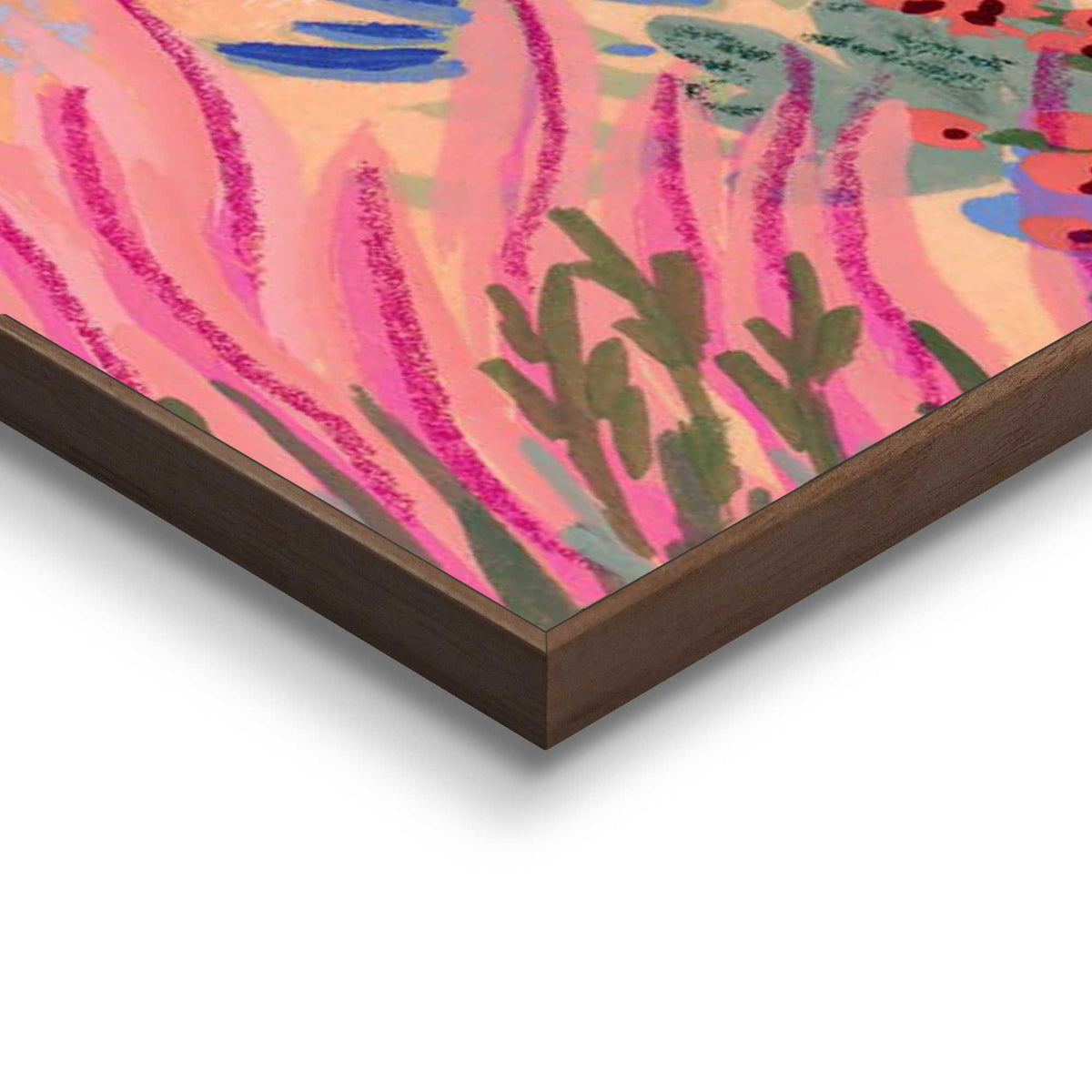 Framed Poster Pink Desert 50x70
