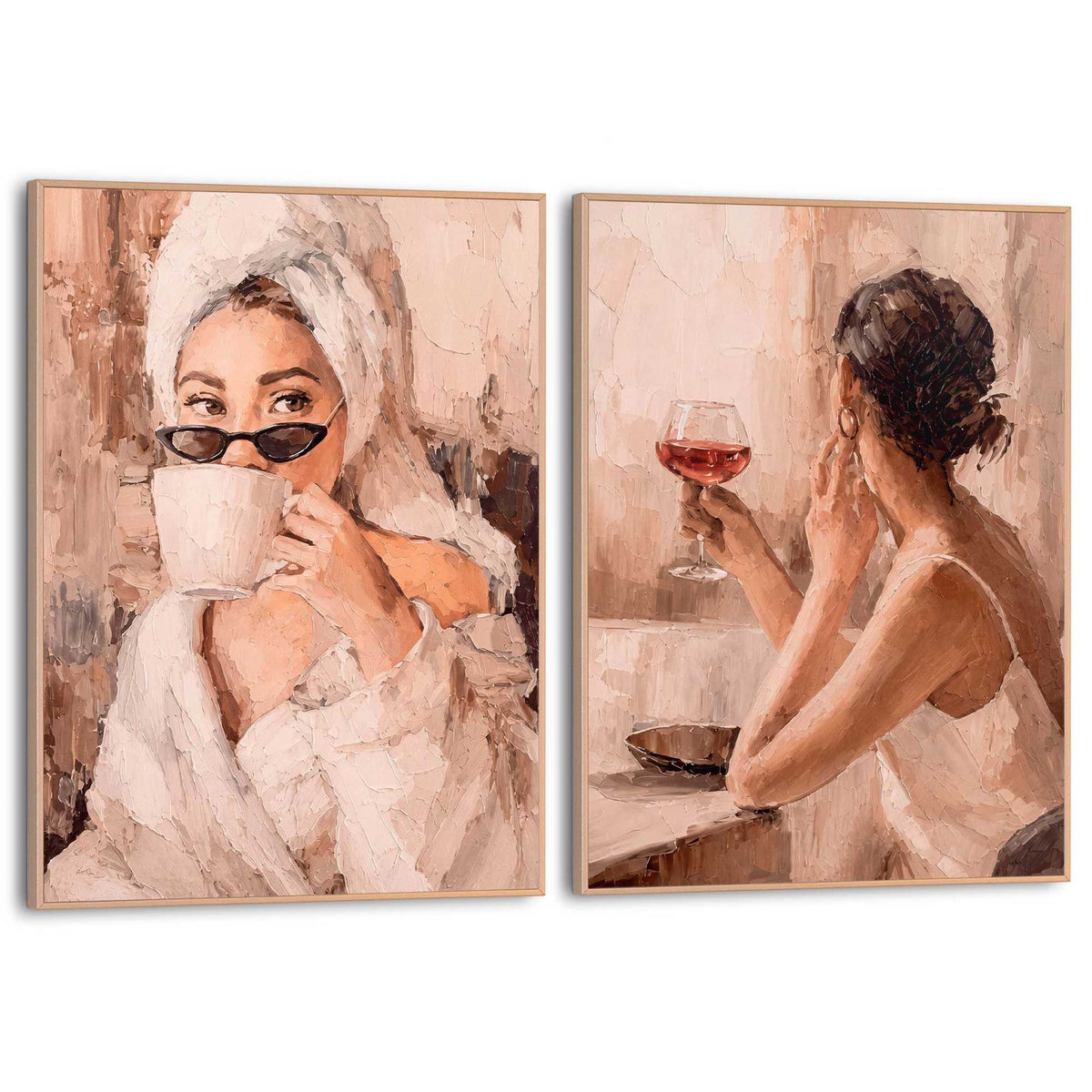 Framed Poster Cozy Moments 40x30